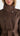 GIANNA Suede Trench Coat - Chocolate Brown