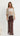 Jenna Open Knit Sequin Top - Beige