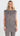 Harper Geometric Tunic Top - Chocolate/Cream