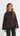 GENEVA Lace Trim Jumper - Chocolate
