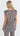 Harper Geometric Tunic Top - Chocolate/Cream