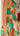 ALLEGRA Floral Pleat Maxi Dress sideview detail