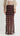 Hadley Bias Cut Maxi Skirt - Chocolate Polka