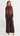 PIXIE Wide Leg Pants - Chocolate Brown