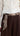 Tori Satin Scarf Wide Leg Pants - Chocolate