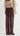 Hadley Bias Cut Maxi Skirt - Chocolate Polka