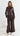 GENEVIEVE Faux Leather Jacket - Espresso
