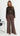 Prairie Lace Knit Jumper - Chocolate