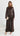 GENEVIEVE Faux Leather Jacket - Espresso