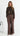 Prairie Lace Knit Jumper - Chocolate