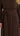 Anika Draped Jersey Midi Dress - Chocolate