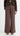 PAIGE Wide Leg Pants - Chocolate Brown