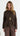 Prairie Lace Knit Jumper - Chocolate