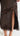 FILIPA Bias Cut Midi Skirt - Chocolate