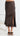 FILIPA Bias Cut Midi Skirt - Chocolate