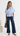 HALO Peplum Shirt - Blue