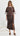 FILIPA Bias Cut Midi Skirt - Chocolate