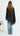 Amber Lace Cape Top - Black