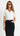 Daphne V-Neck Tee - White
