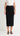 Jade Denim Midi Skirt - Black