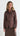 PARI Wrap Shirt - Chocolate
