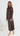 PARI Wrap Shirt - Chocolate