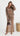 GISELLE Sequin Knit Maxi Skirt - Mocha