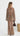 GISELLE Sequin Knit Maxi Skirt - Mocha