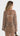 LETICIA Long Sleeve Sequin Top - Mocha
