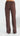 LIANA Wide Leg Pants - Chocolate Polka