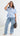 HALO Peplum Shirt - Blue