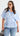 HALO Peplum Shirt - Blue