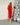 KOPA Ric Rac Maxi Dress - Red