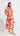 HILDIE Ric Rac Midi Dress - Pink/Red Floral