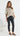 EVERLY Waxed Joggers - Black