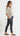 EVERLY Waxed Joggers - Black