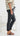 EVERLY Waxed Joggers - Black