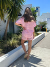 RAWSON Linen Shorts - Pink