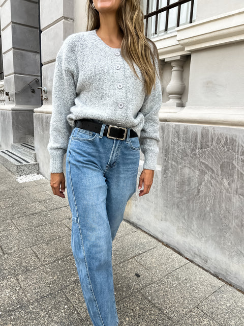 MADDISON Cardigan - Grey Marle