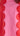 HOPE Scalloped Mini Dress - Pink/Red
