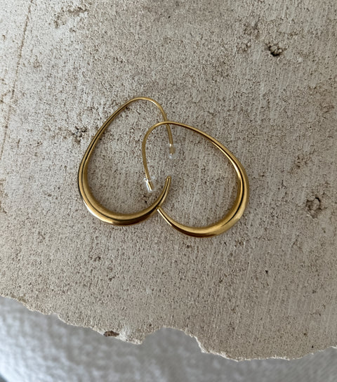 KALI Hoop Earrings - 18K Gold Plated
