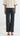 LUCILLE Waxed Wide Leg Pants - Black
