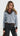 EMANI Zippered Knit - Blue/Chocolate