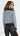EMANI Zippered Knit - Blue/Chocolate
