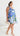 HARLO One Shoulder Mini Dress - Lilac Floral