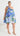HARLO One Shoulder Mini Dress - Lilac Floral