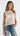 EVELYN Lace Tank - White