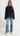 DEMI Lace Long Sleeve Tee - Black