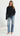 DEMI Lace Long Sleeve Tee - Black