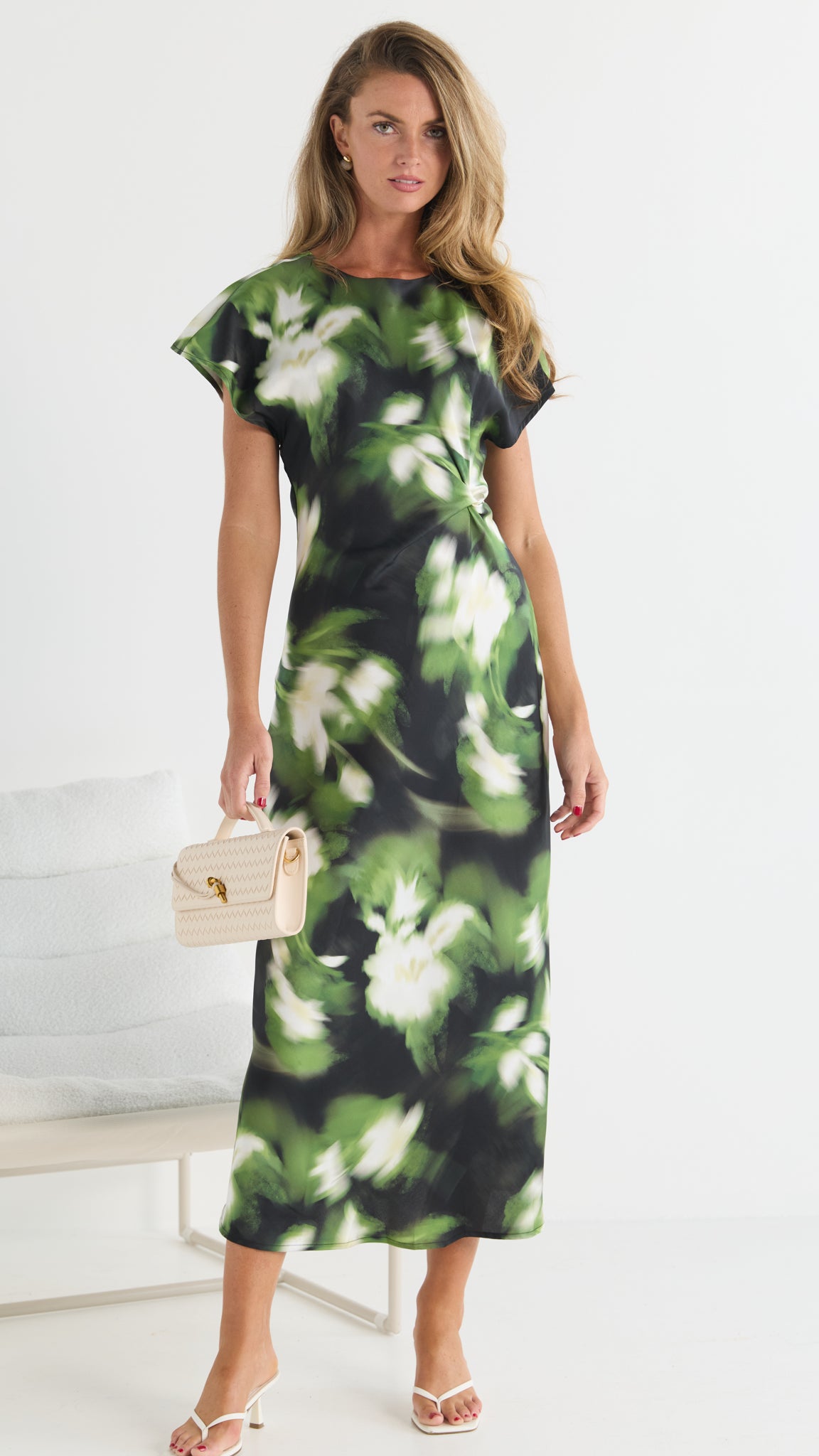 EMILY Maxi Dress - Botanical Green